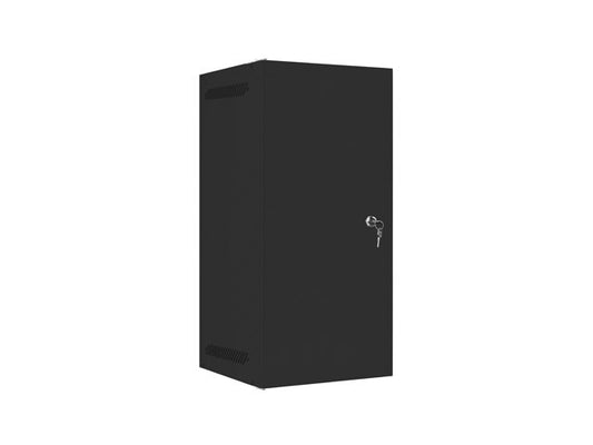 Lanberg - WF10-2312-00B armario rack 12U Bastidor de pared Negro