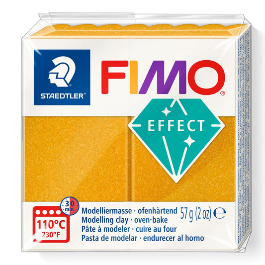 Staedtler - FIMO 8020 Pasta de modelar 57 g Oro 1 pieza(s)