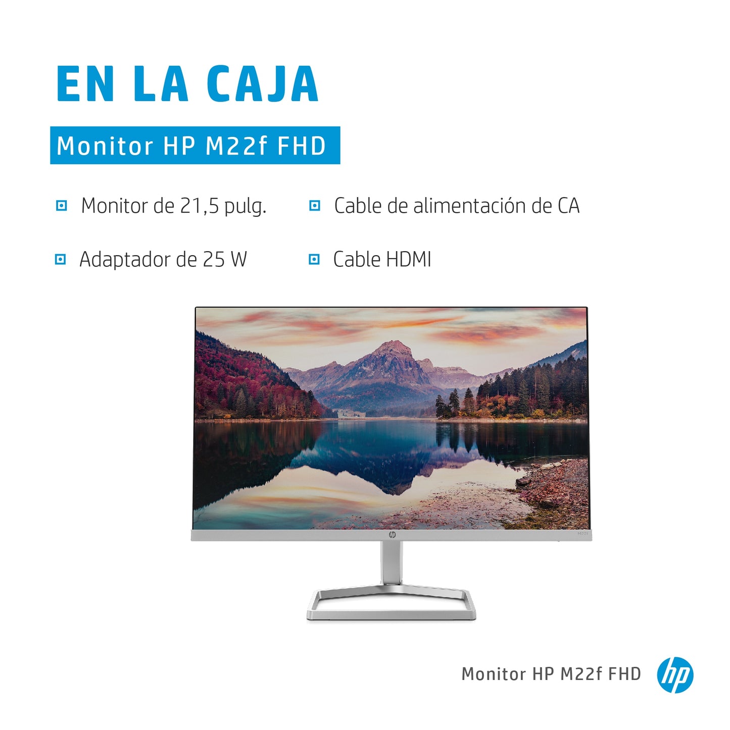 HP Pantalla M22f FHD