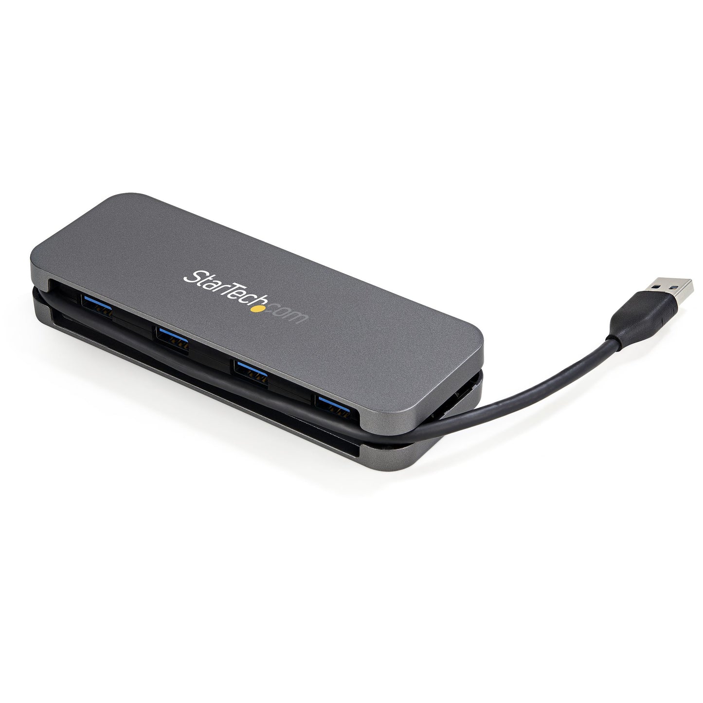 StarTech.com - Hub USB 3.0 de 4 Puertos USB-A - Ladrón USB 3.2 Gen 1 SuperSpeed de 5Gbps Portátil Tipo A - Alimentado por el Bus USB - Concentrador USB para Ordenador de Sobremesa o Portátil