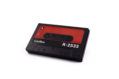 CoolBox - SlimChase R-2533 Carcasa de disco duro/SSD Negro  Rojo 2.5"