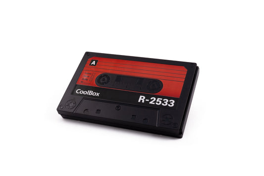 CoolBox - SlimChase R-2533 Carcasa de disco duro/SSD Negro  Rojo 2.5"