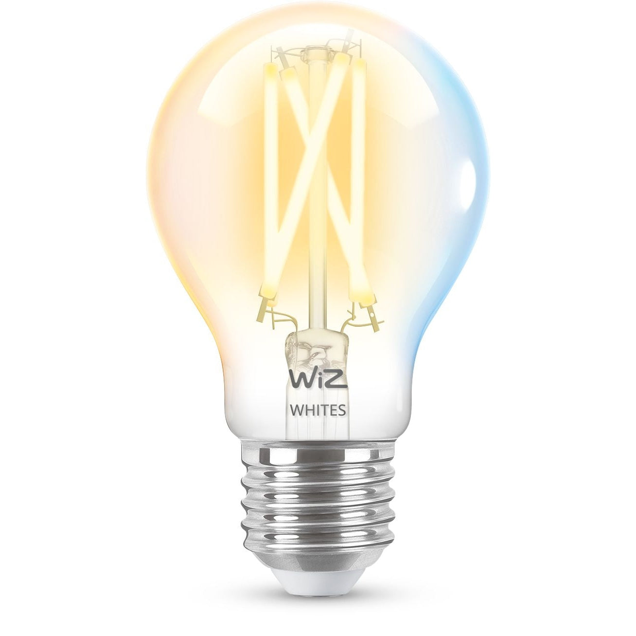 WiZ - Bombilla con filamento transparente 60 W A60 E27