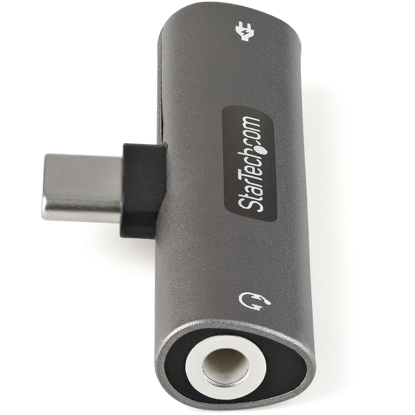 StarTech.com - Adaptador de Audio y Carga USB-C - Adaptador de Audio USB Tipo C con Salida TRRS de 3 5mm para Auriculares con Micrófono y Pass Through de 60W USBC para Cargador