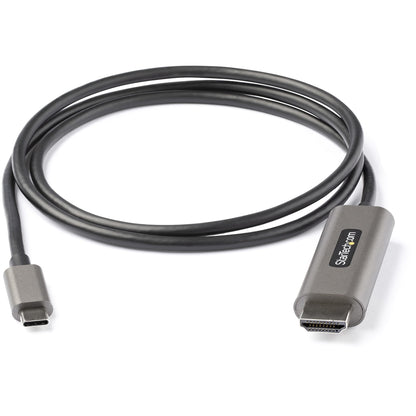 StarTech.com - Cable 1m USB C a HDMI 4K de 60Hz con HDR10 - Adaptador de Vídeo USB Tipo C a HDMI 2.0b Ultra HD 4K - Convertidor USBC a HDMI HDR para Monitor o Pantalla - Modo Alternativo DP 1.4 HBR3