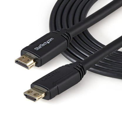 StarTech.com - Cable HDMI 2.0 Delgado de Alta Velocidad con Ethernet 4K 60Hz de 3m - HDR10 - Conectores con Agarre