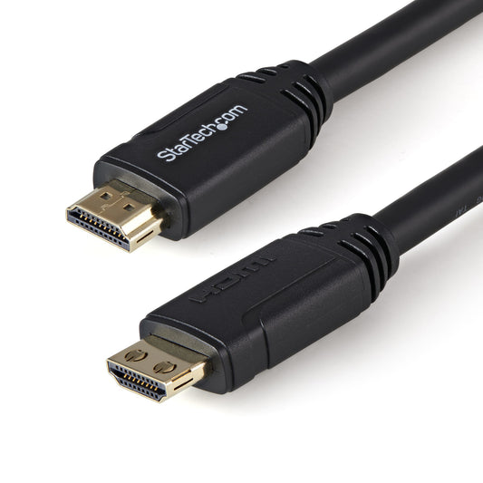 StarTech.com - Cable HDMI 2.0 Delgado de Alta Velocidad con Ethernet 4K 60Hz de 3m - HDR10 - Conectores con Agarre