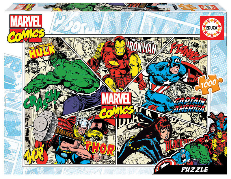 Educa - Marvel Comics Puzzle rompecabezas 1000 pieza(s) Cómics