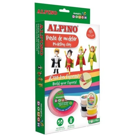 Alpino - DP000207 compuesto para cerámica y modelaje Pasta de modelar 240 g Multicolor 1 pieza(s)