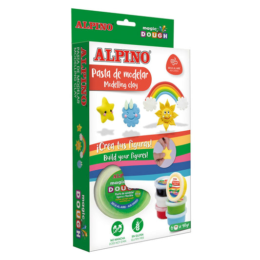 Alpino - DP000209 compuesto para cerámica y modelaje Pasta de modelar 240 g Multicolor 1 pieza(s)