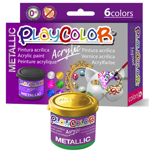 Playcolor - Acrylic Pintura acrílica 40 ml 6 pieza(s)