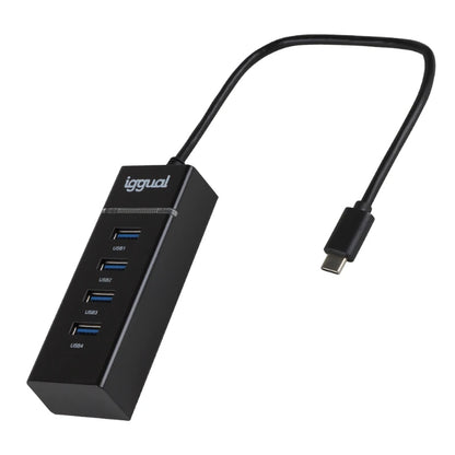 iggual - Hub USB 3.0 tipo C x 4 puertos HUB-C-4p