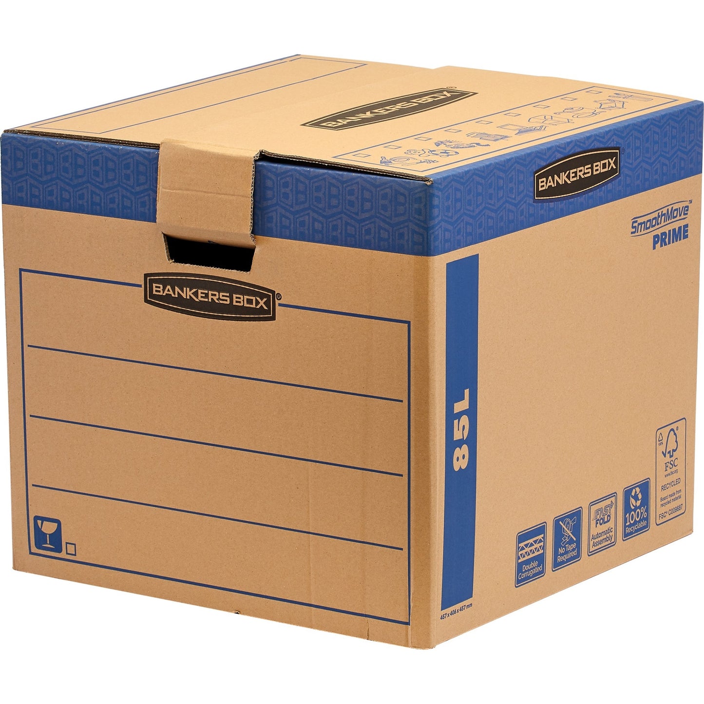 Fellowes - 6205301 archivador organizador Papel Marrón