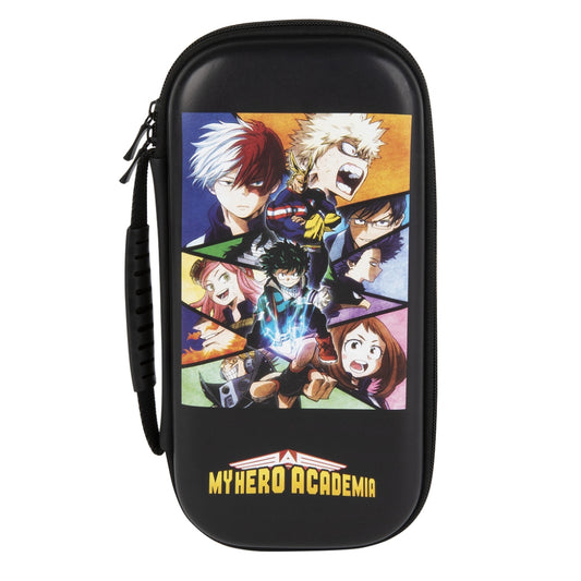 Konix - My Hero Academia Funda protectora rígida Nintendo EVA (Etileno Acetato de Vinilo) Negro  Multicolor