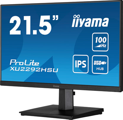 iiyama ProLite XU2292HSU-B6 pantalla para PC 54,6 cm (21.5") 1920 x 1080 Pixeles Full HD LED Negro