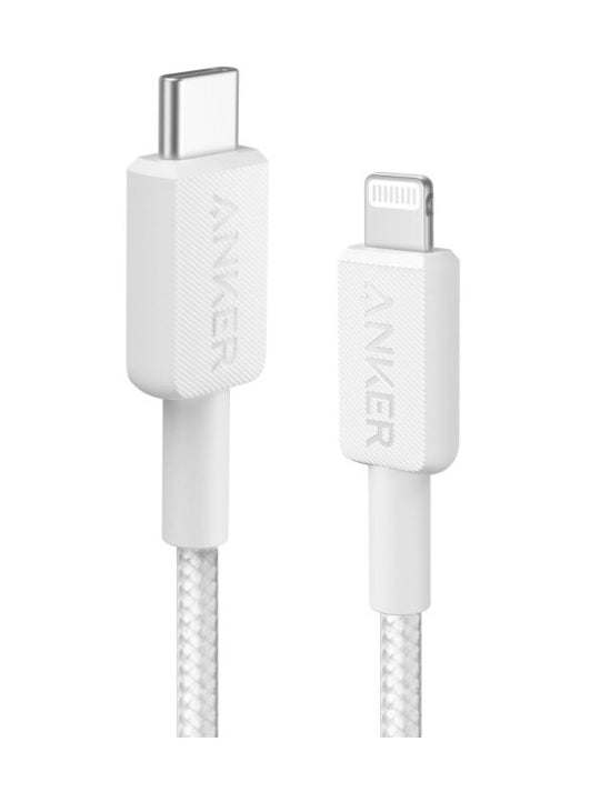 Anker - A81B5G21 cable de conector Lightning 0 9 m Blanco