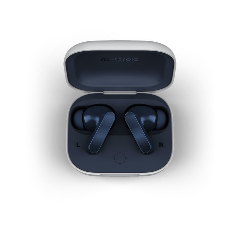 Motorola - Moto Buds Auriculares Inalámbrico Dentro de oído Llamadas/Música/Deporte/Uso diario Bluetooth Azul