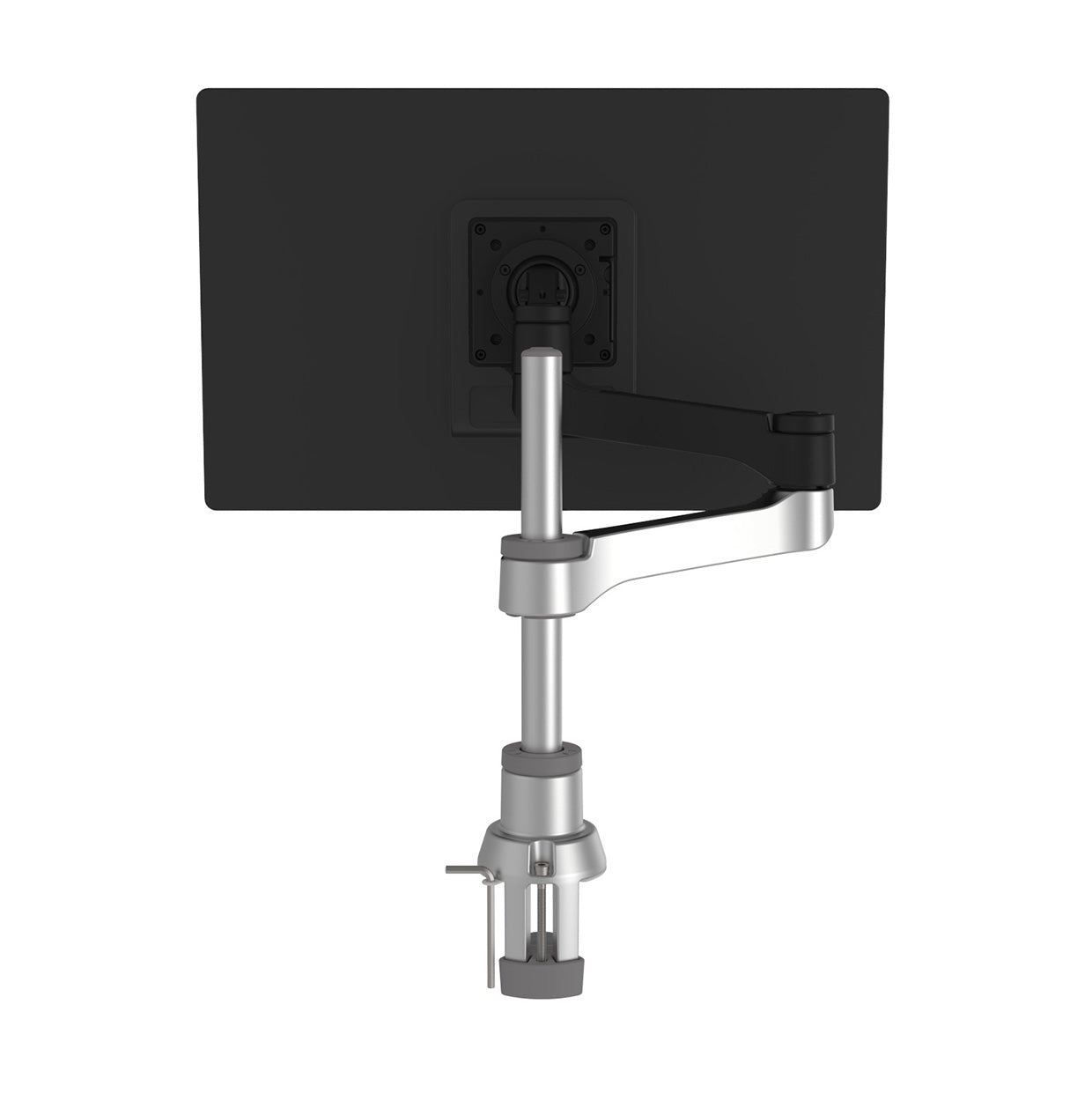 R-Go Tools - Brazo de monitor R-Go Zepher Single  para un monitor  ajustable  capacidad de carga de 0-8 Kg  100% circular  negro