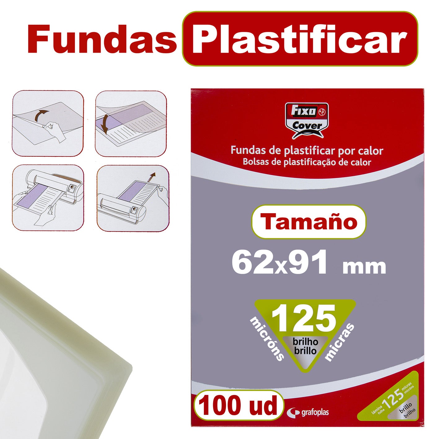 Fixo - 01021700 plastificador 100 pieza(s)