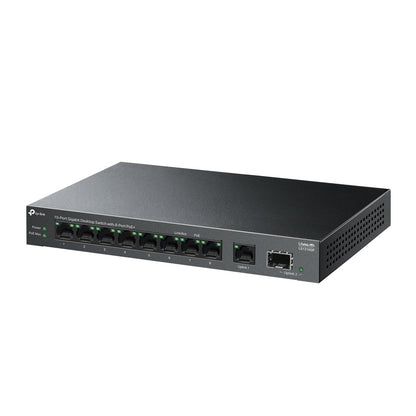 TP-Link - LiteWave LS1210GP switch No administrado Gigabit Ethernet (10/100/1000) Energía sobre Ethernet (PoE) Negro