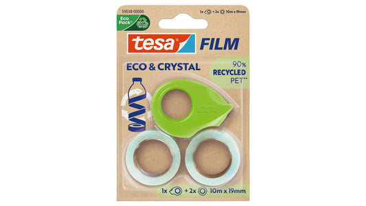 TESA - Eco & Crystal 10 m Poliestireno (PS)