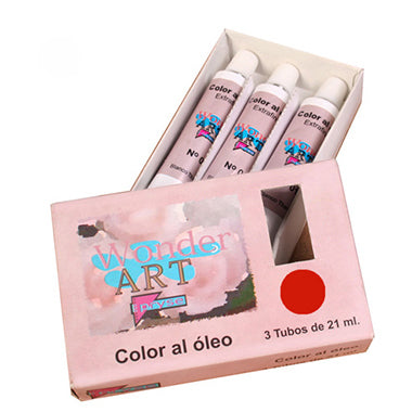 Pryse - 6250016 pintura al óleo 21 ml Tubo Rojo