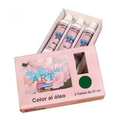 Pryse - 6250037 pintura al óleo 21 ml Tubo Verde