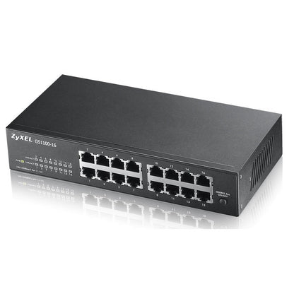 Zyxel - GS1100-16 No administrado Gigabit Ethernet (10/100/1000)