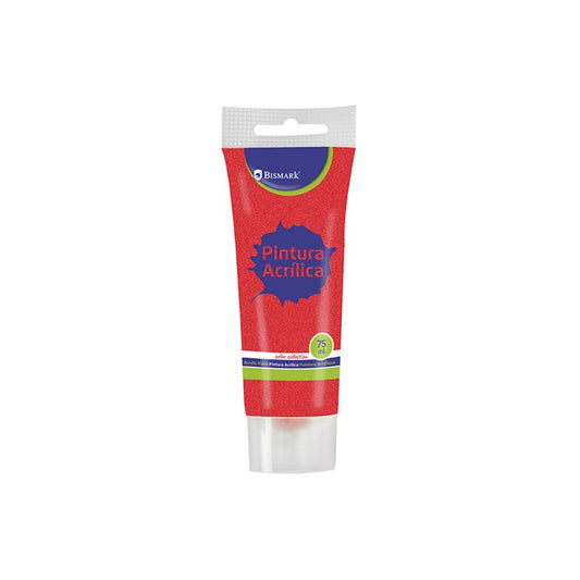 Bismark - 328676 pintura acrílica 75 ml Rojo Tubo