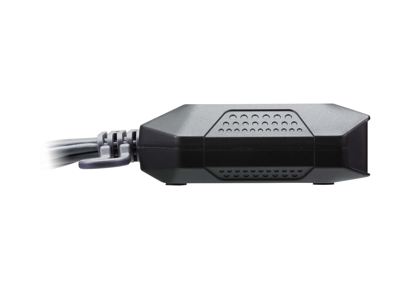 ATEN - Switch KVM USB 4K HDMI de 2 puertos con cable con selector de puerto remoto