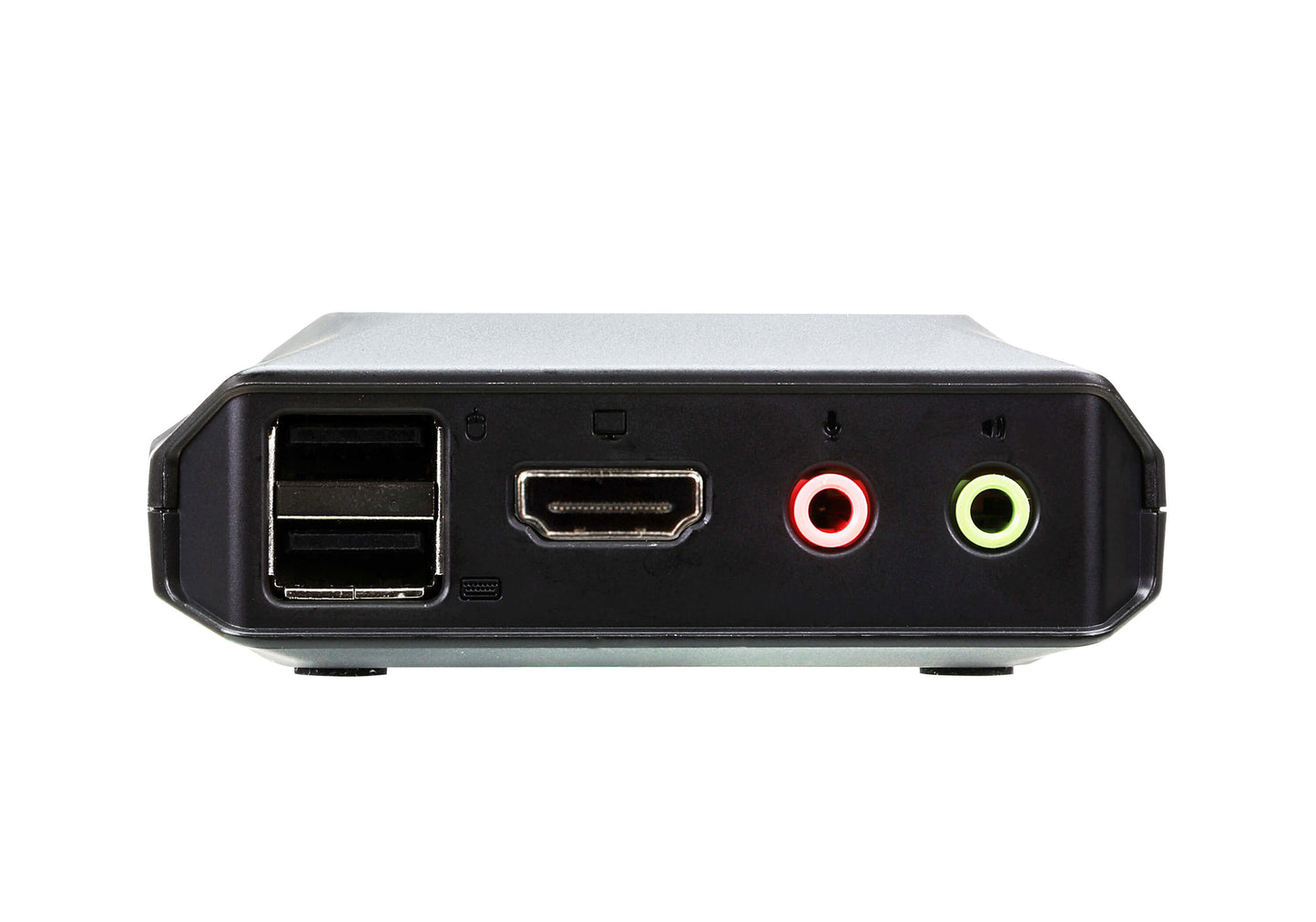 ATEN - Switch KVM USB 4K HDMI de 2 puertos con cable con selector de puerto remoto