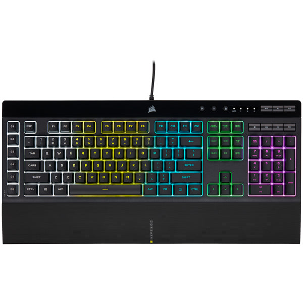 Corsair - K55 RGB PRO teclado Juego USB QWERTY Español Negro