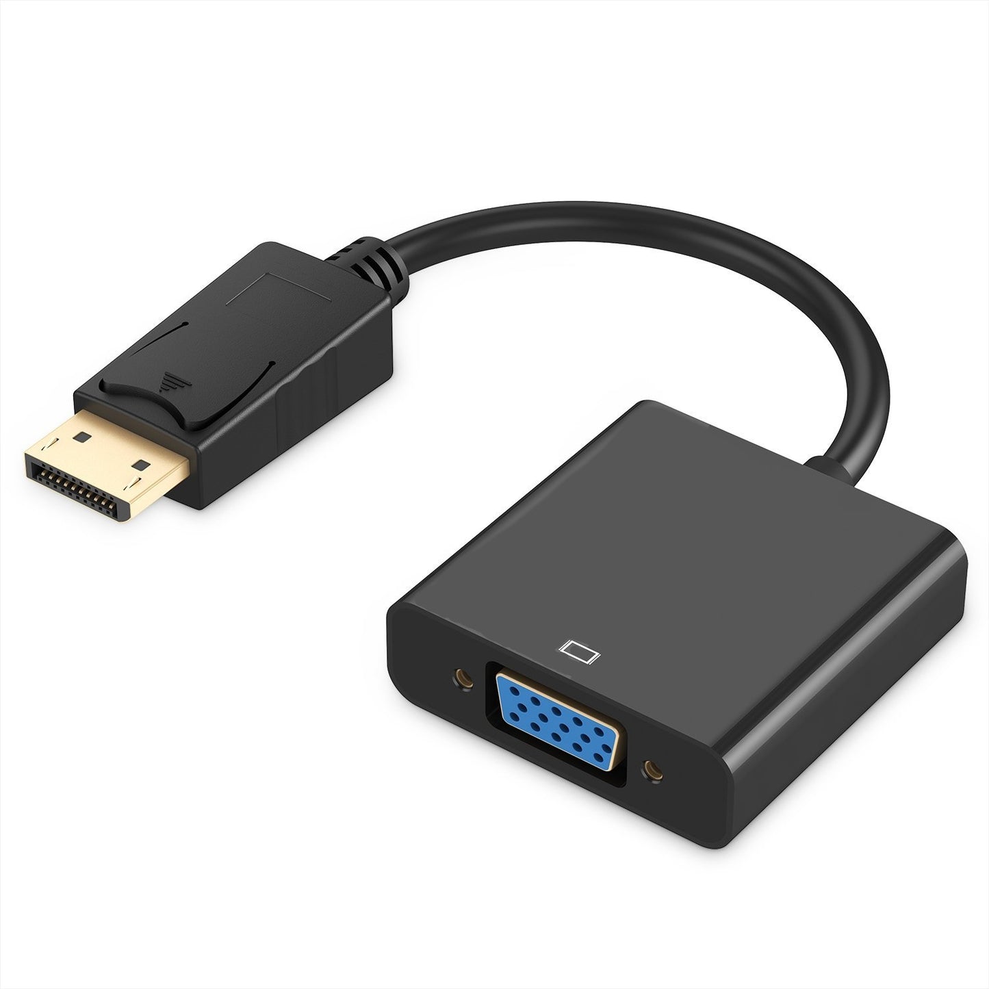 Ewent - EC1454 adaptador de cable de vídeo 0 15 m DisplayPort VGA (D-Sub) Negro