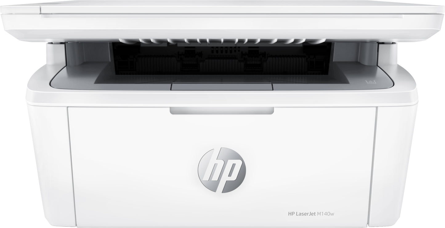 HP - LaserJet Impresora multifunción M140w  Blanco y negro  Impresora para Oficina pequeña  Impresión  copia  escáner  Escanear a correo electrónico; Escanear a PDF; Tamaño compacto