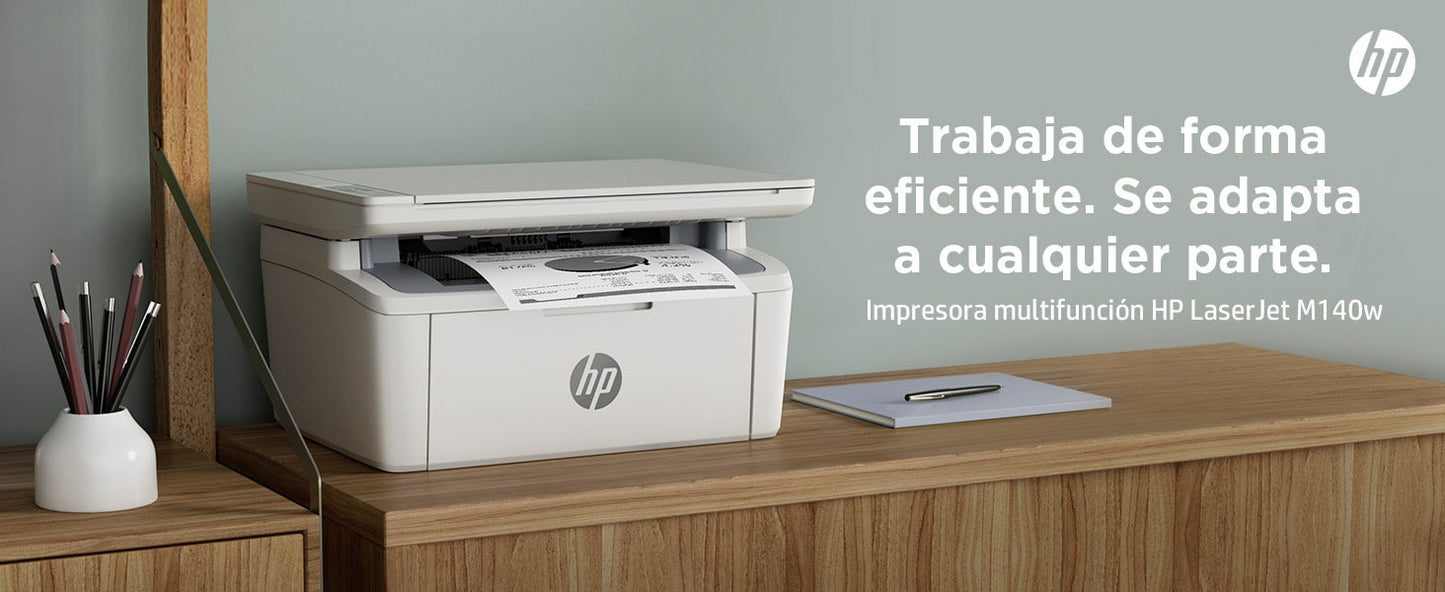 HP LaserJet Impresora multifunción M140w