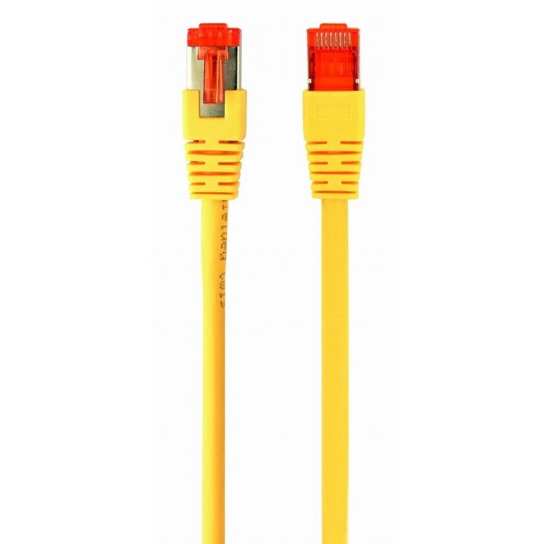 Gembird - PP6A-LSZHCU-Y-3M cable de red Amarillo Cat6 S/FTP (S-STP)