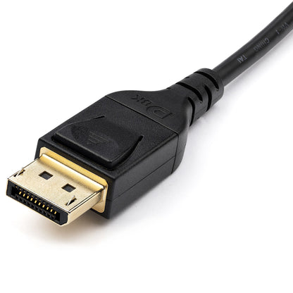 StarTech.com - Cable Adaptador de 2m Mini DisplayPort a DisplayPort 1.4 Certificado por VESA - HDR de 8K 60Hz HBR3 - Cable mDP a Super UHD a DP 1.4 - Ultra HD 4K 120Hz - Cable de Vídeo para Monitor