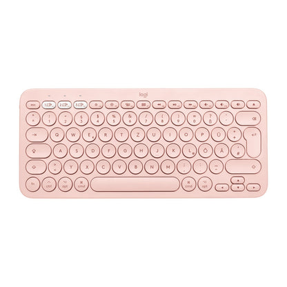 Logitech - K380 for Mac Multi-Device Bluetooth Keyboard teclado Universal QWERTY Español Rosa