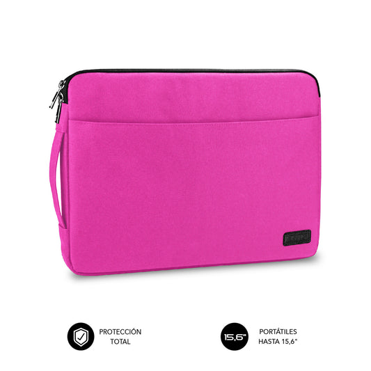 SUBBLIM - Funda Ordenador Urban Laptop Sleeve 15 6" Pink