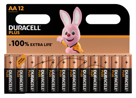 Duracell - PLUS AA Batería de un solo uso Alcalino