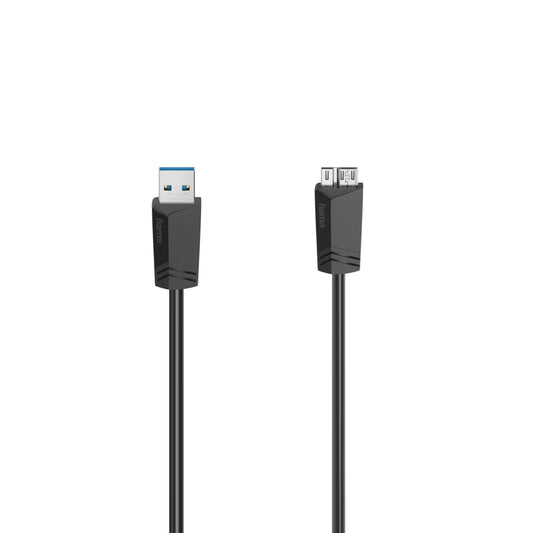 Hama - 00200627 cable USB 1 5 m Micro-USB A USB A Negro