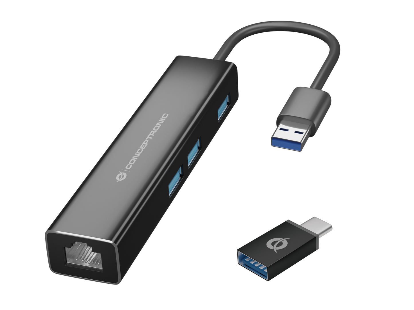 Conceptronic - DONN07BA USB 3.2 Gen 1 (3.1 Gen 1) Type-A Negro