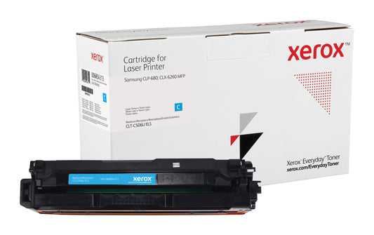 Everyday Tóner ™ Cian remanufacturado de Xerox es compatible con Samsung CLT-C506L, High capacity