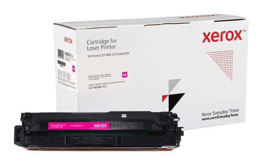 Everyday Tóner ™ Magenta remanufacturado de Xerox es compatible con Samsung CLT-M506L, High capacity