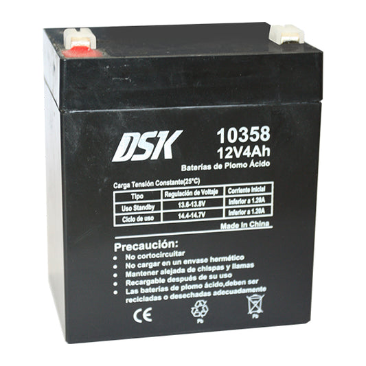 DSK - 10358 pila doméstica Sealed Lead Acid (VRLA)