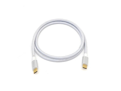 Equip - 128355 cable USB USB 3.2 Gen 2 (3.1 Gen 2) 0 5 m USB C Plata  Blanco