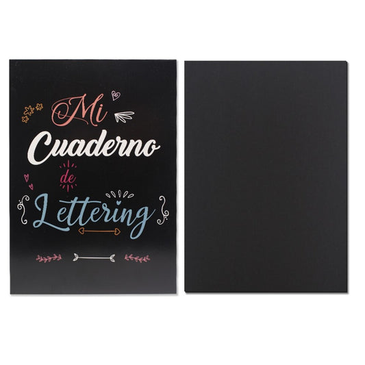 Bismark - Cuaderno A4 Lettering Negras 80 g/m² - 50 Hojas