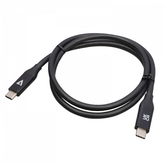 V7 - V7USB4-80CM cable USB 0 8 m USB C Negro