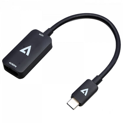 V7 - V7USBCHDMI4K60HZ adaptador de cable de vídeo HDMI tipo A (Estándar) USB Tipo C Negro