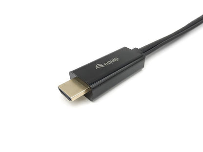 Equip - 119039 adaptador de cable de vídeo 0 15 m HDMI tipo A (Estándar) DisplayPort Negro